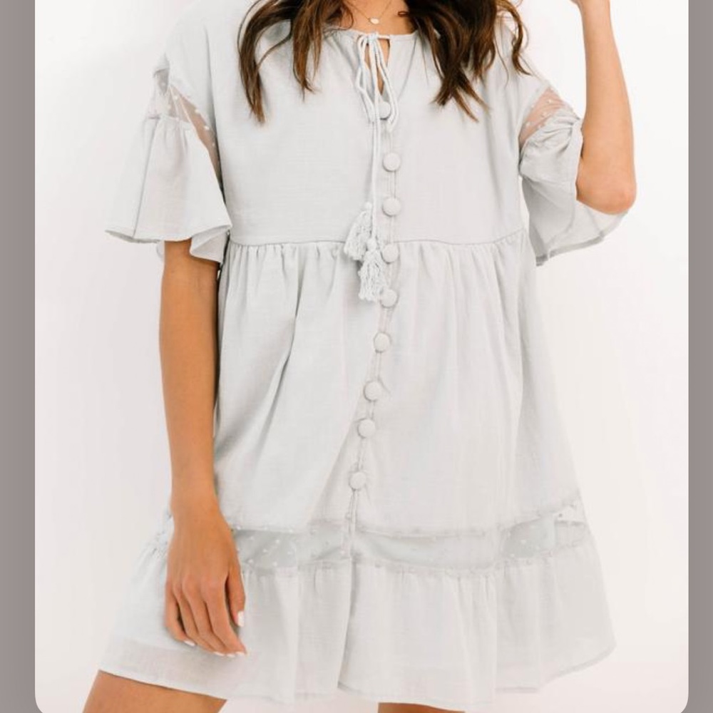Luca and Grae sage dress